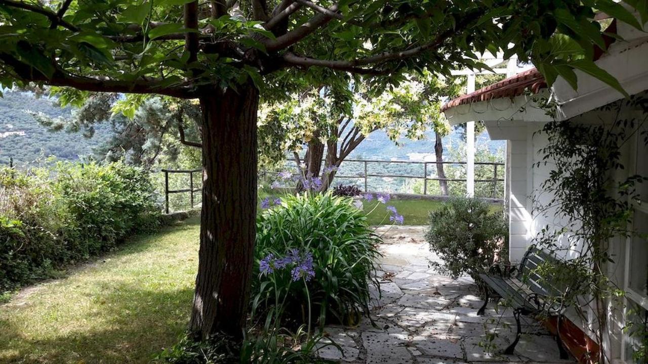 Deliziosa Casetta Con Dehor E Giardino Immersa Nel Verde Ligure Imperia Zewnętrze zdjęcie